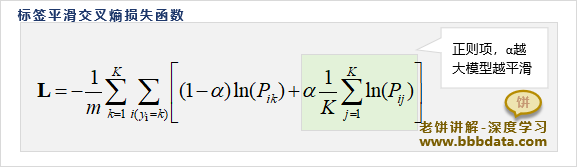 标签平滑交叉熵损失函数的意义