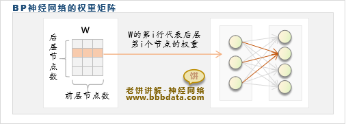 BP神经网络的权重矩阵