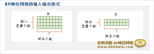 BP神经网络的输入输出格式