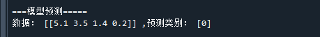 模型预测结果
